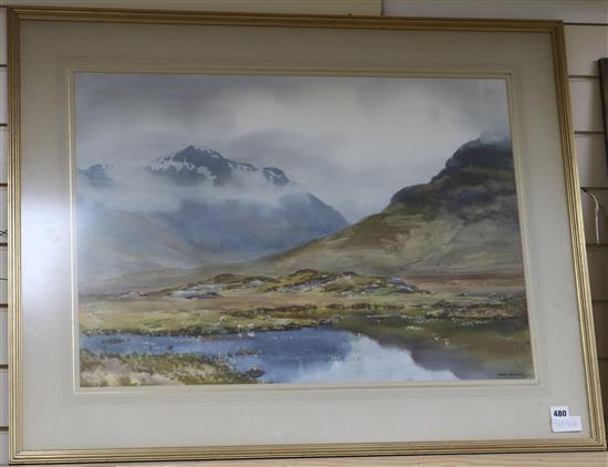 Frank Egginton (1908-1990) The Royal Forest from Glen Coe 53 x 75cm